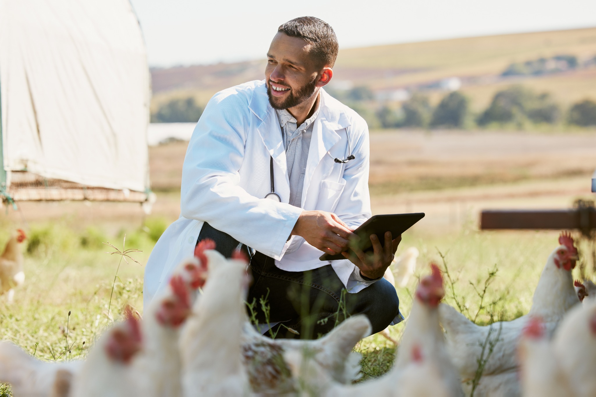 Doctor with Patient and Client