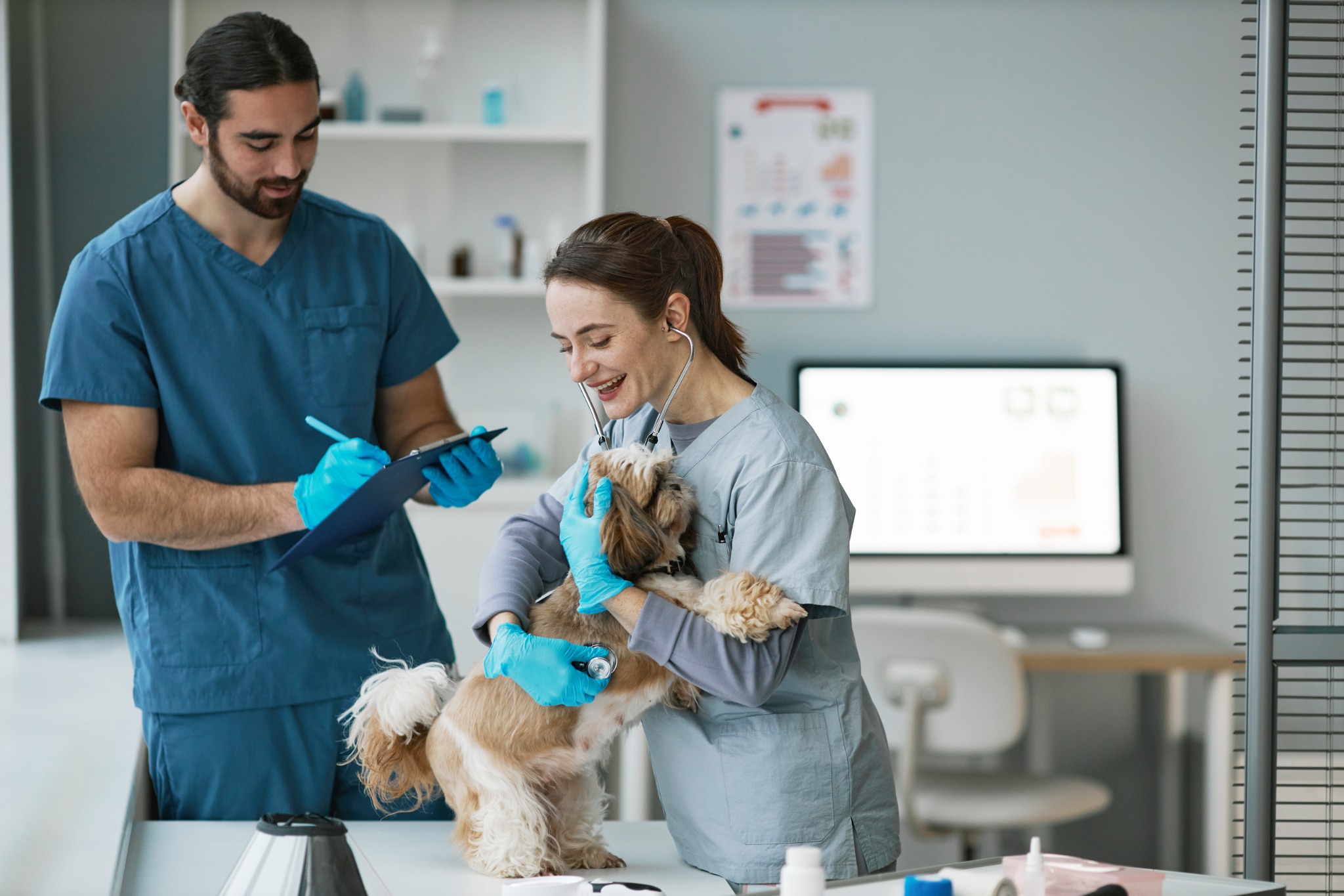 Happy Vet Staff